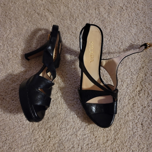 Prada Platform Heels (Good Condition) - Picture 2 of 7